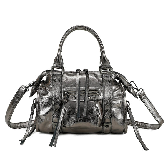 Borsa Skyla metallica Silver