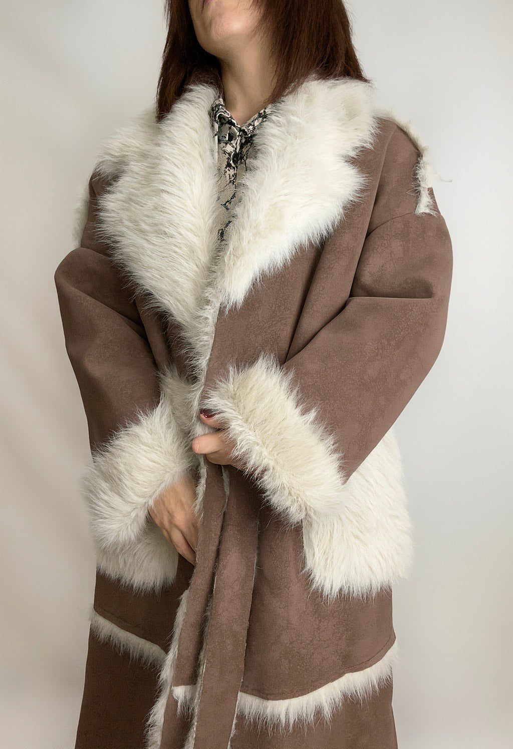 Montone Lungo con interno peliccia