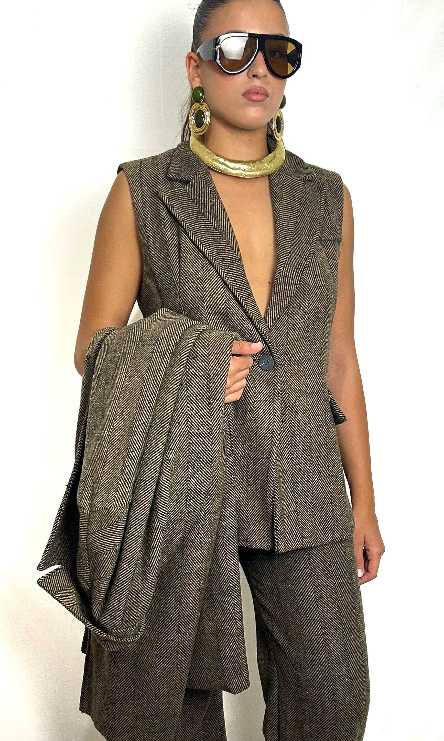 Collana Rigida effetto scultura