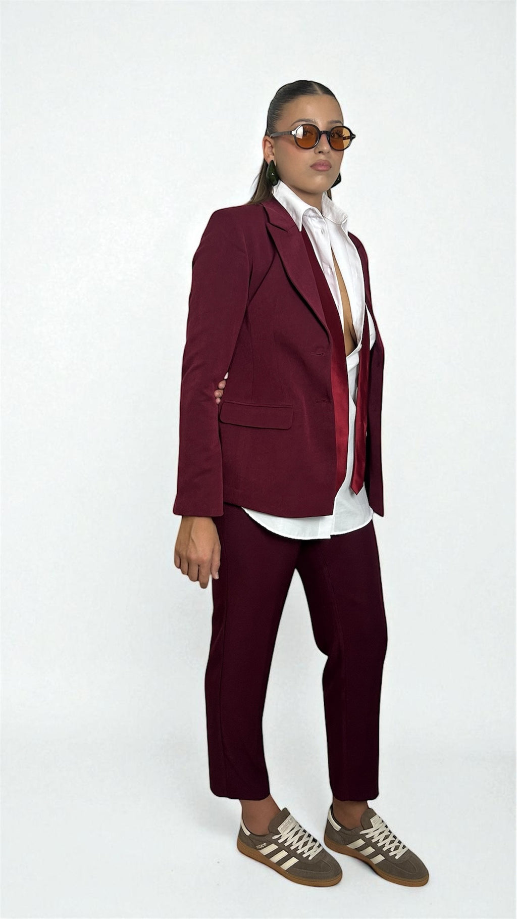Blazer Attillato Burgundy