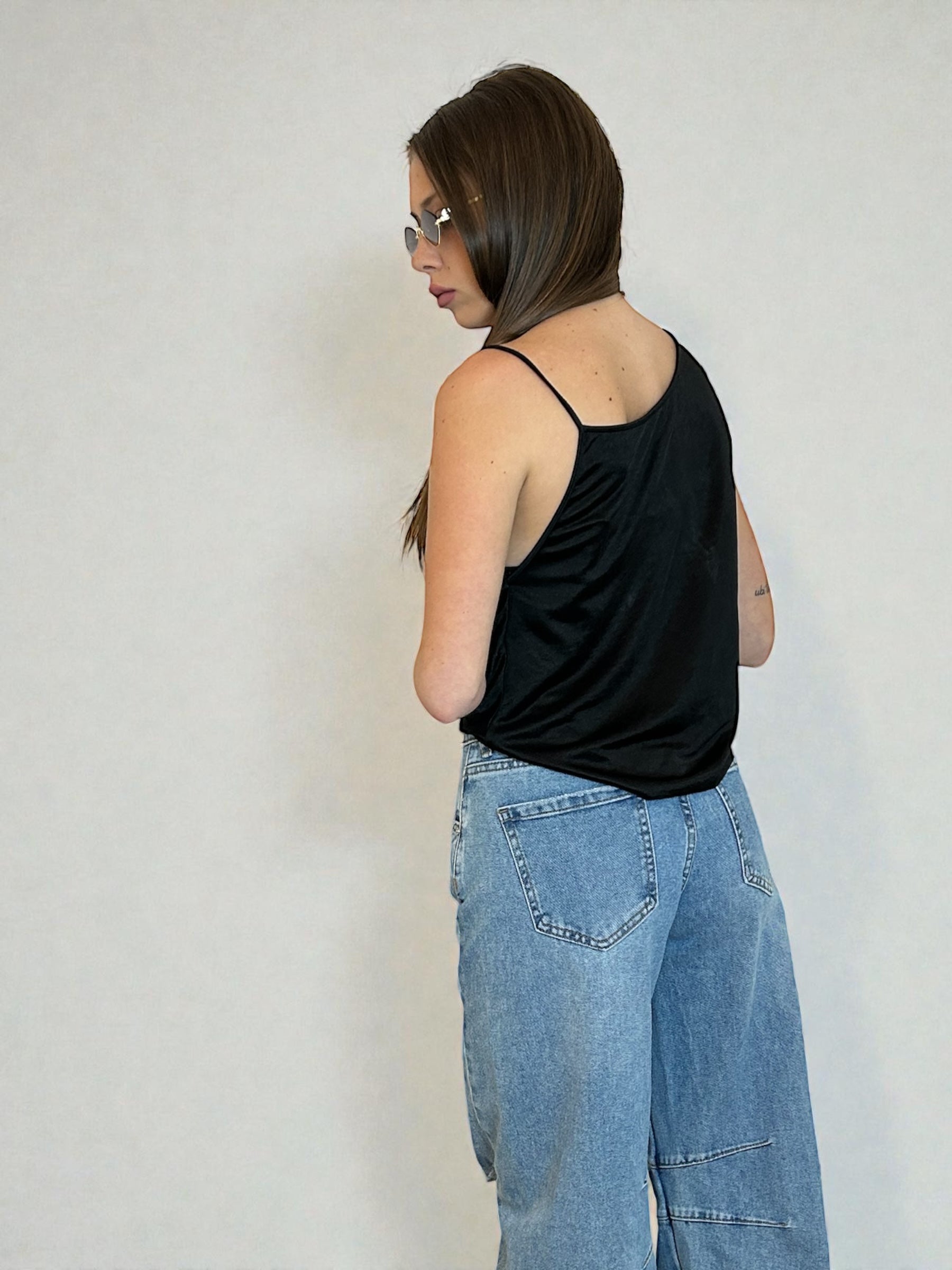 Top (Sotto giacca) Nera