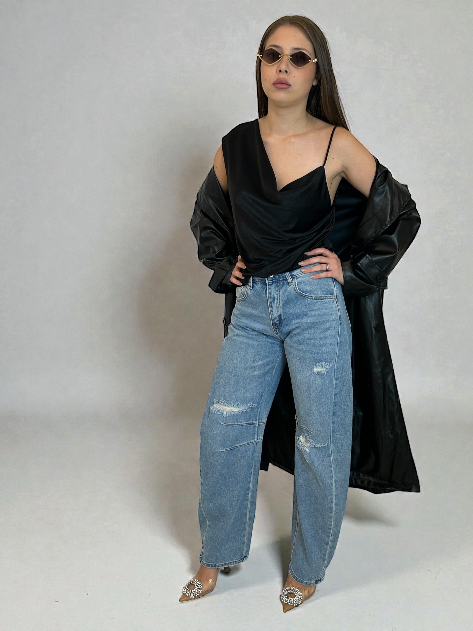 Top (Sotto giacca) Nera